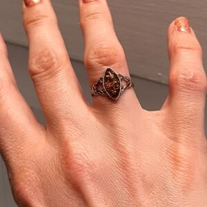 Vintage Tiger's Eye Ring! Size 5 1/2!